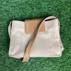 Vintage Kleinberg Sherrill Snakeskin Handbag